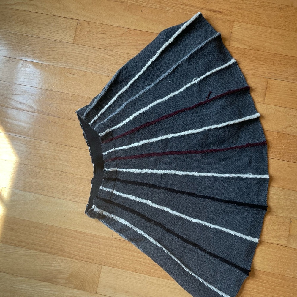 Anthropologie wool skirt